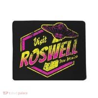 Visit Roswell New Mexico Ufo Aliens Retro Area 51 Vacation Mousepad thumb 0