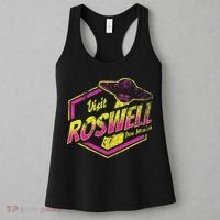 Visit Roswell New Mexico Ufo Aliens Retro Area 51 Vacation Women's Tank Top thumb 3