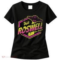 Visit Roswell New Mexico Ufo Aliens Retro Area 51 Vacation Women's T-Shirt thumb 0