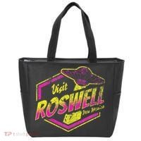 Visit Roswell New Mexico Ufo Aliens Retro Area 51 Vacation Tote Bag thumb 0