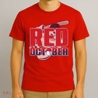 Vintage Red October Philly Philadelphia Baseball Vintage T-Shirt thumb 3