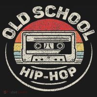 Vintage Retro Old School Hip Hop 80s 90s Cassette Music T-Shirt thumb 7
