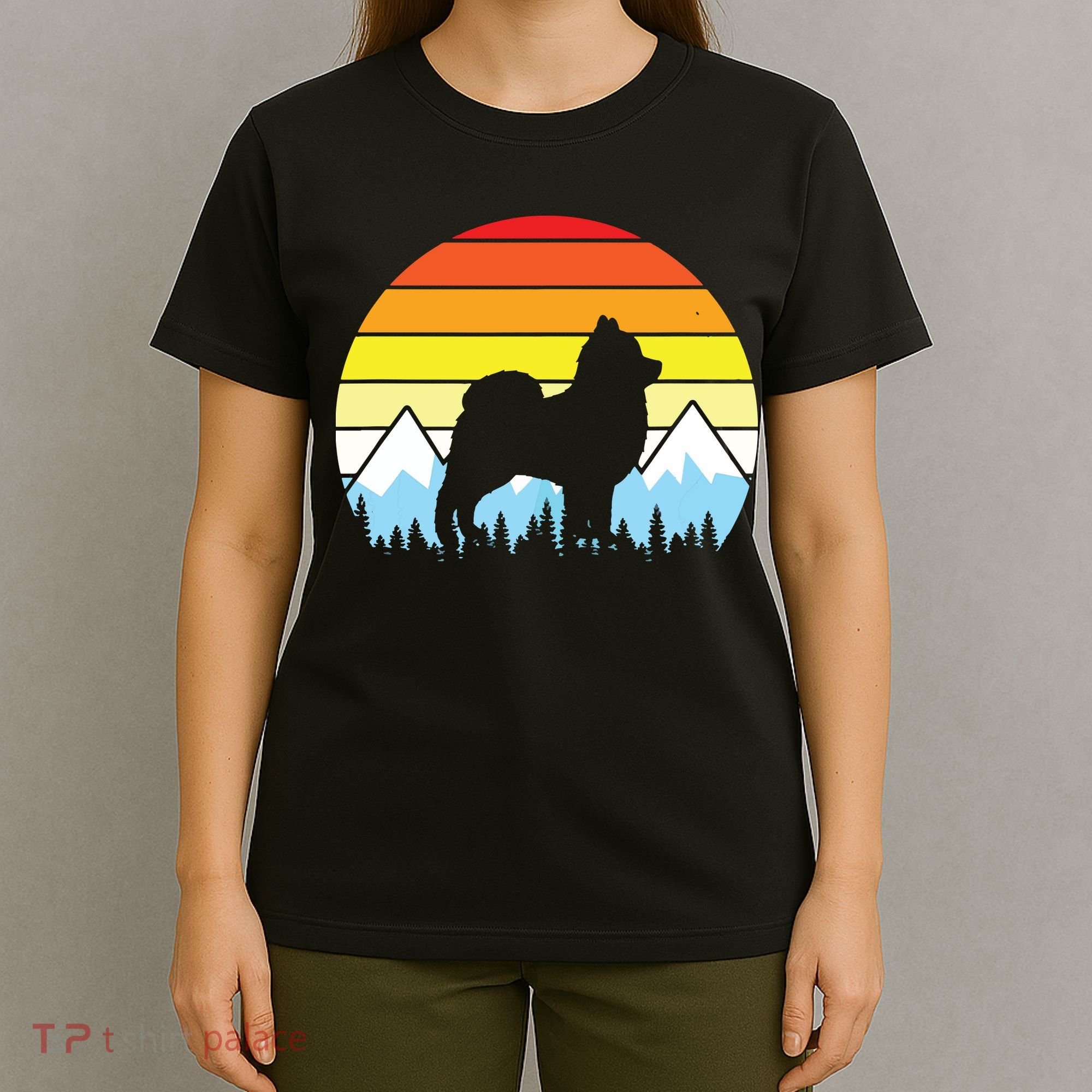 Vintage Retro Pomeranian Lovers Gifts Pomeranian T-Shirt