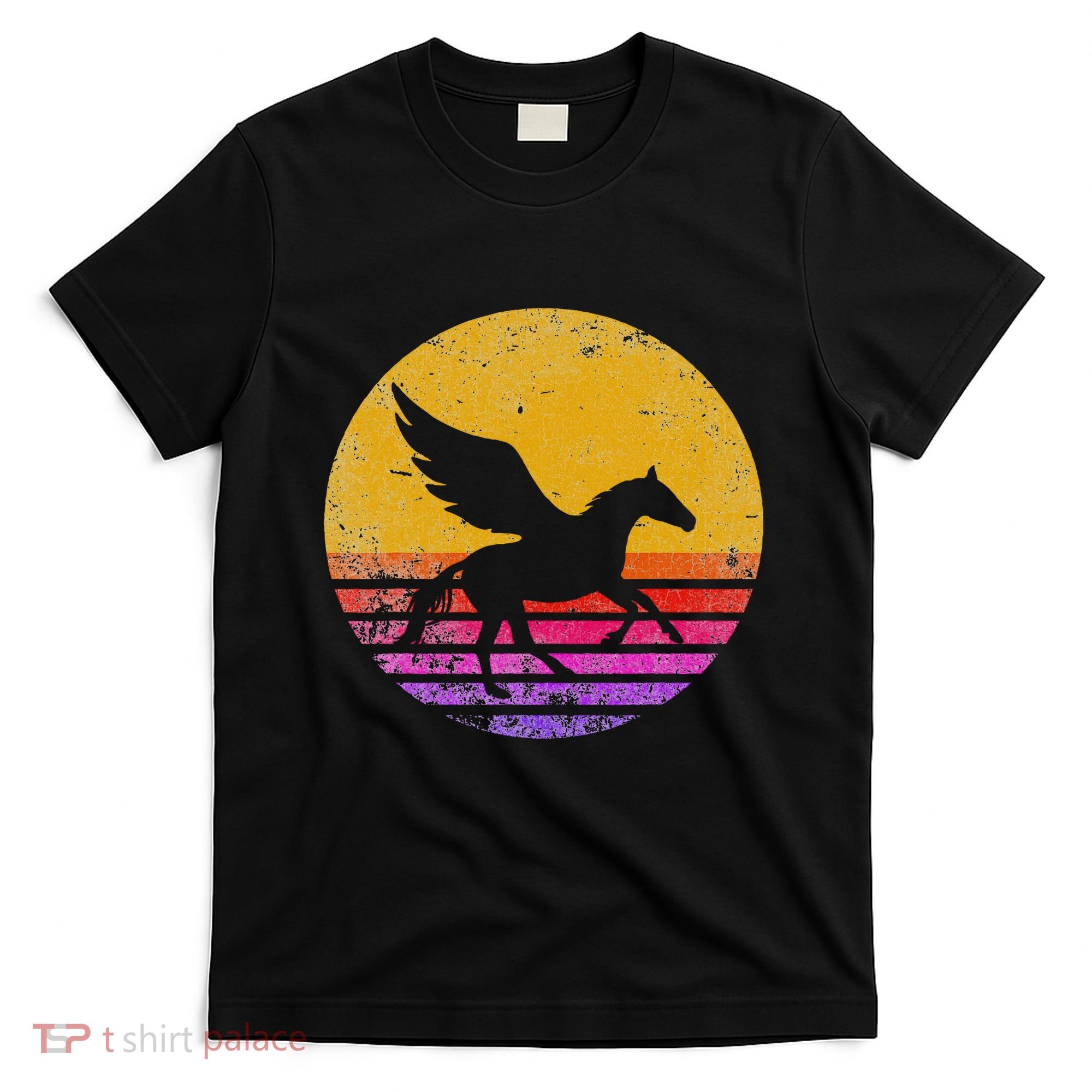 Vintage Retro Pegasus Greek Mythology T-Shirt