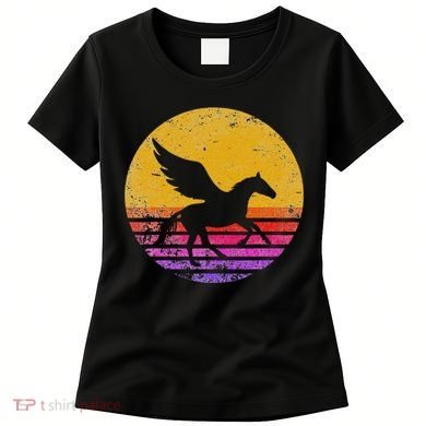 Vintage Retro Pegasus Greek Mythology Women's T-Shirt
