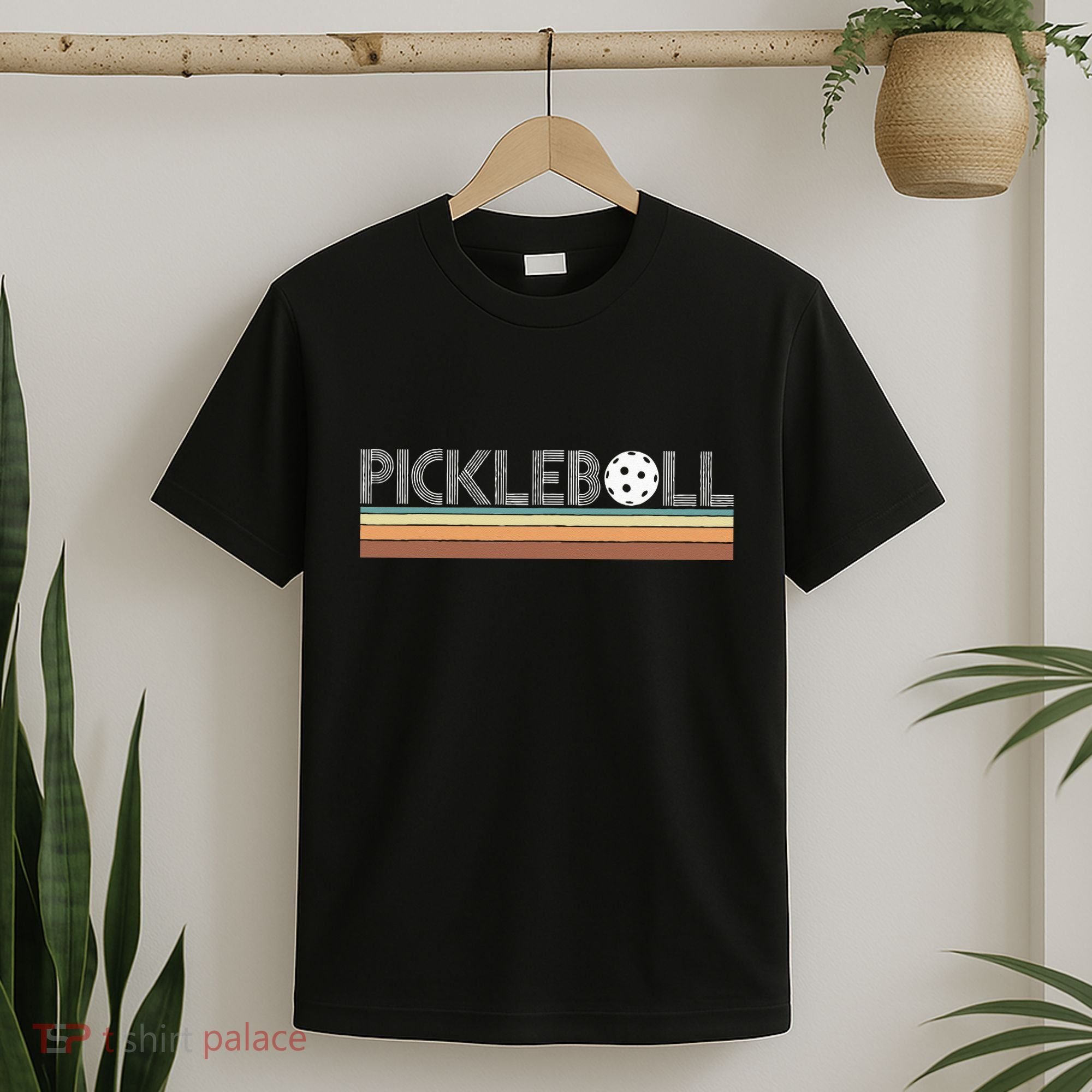 Vintage Retro Pickleball T-Shirt