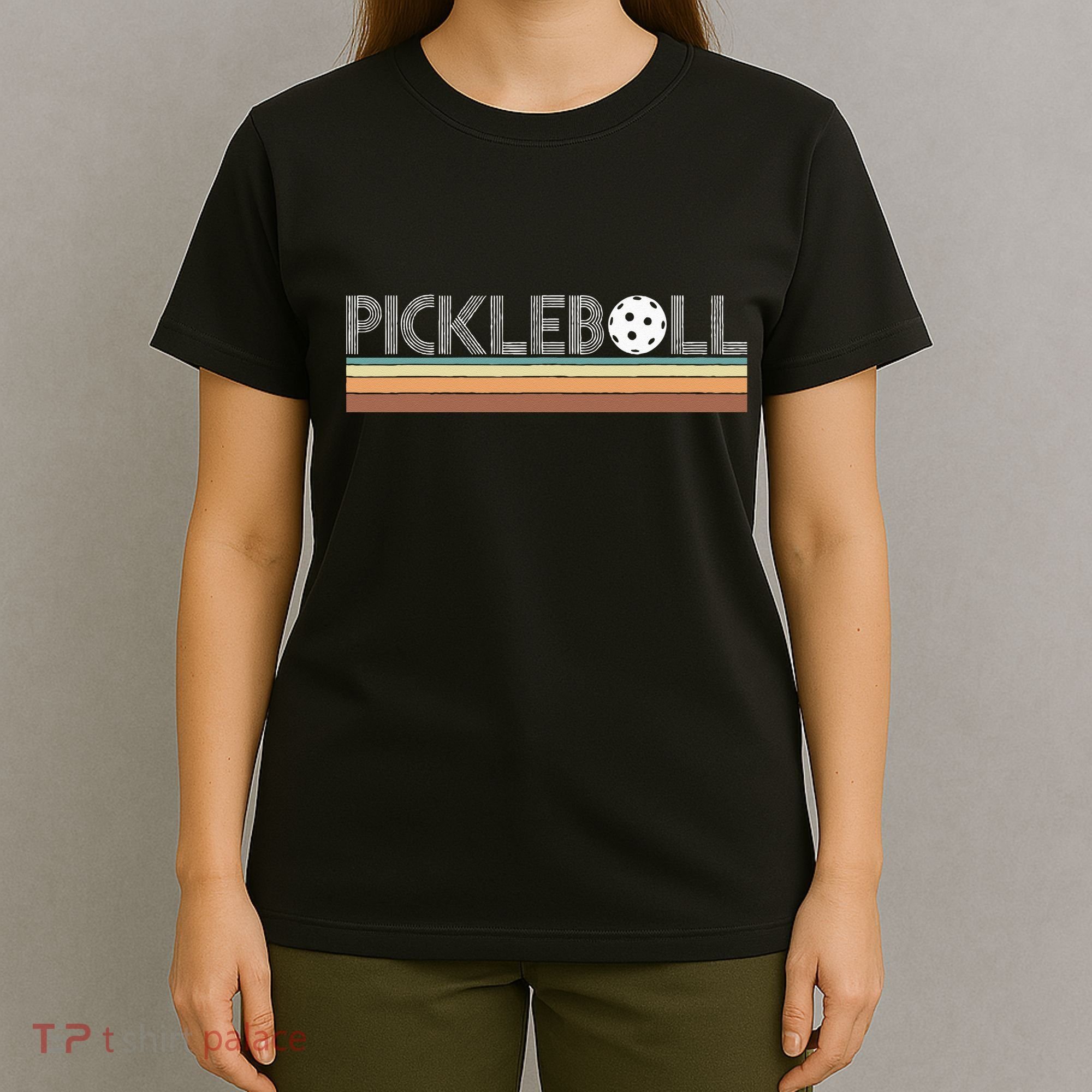 Vintage Retro Pickleball T-Shirt