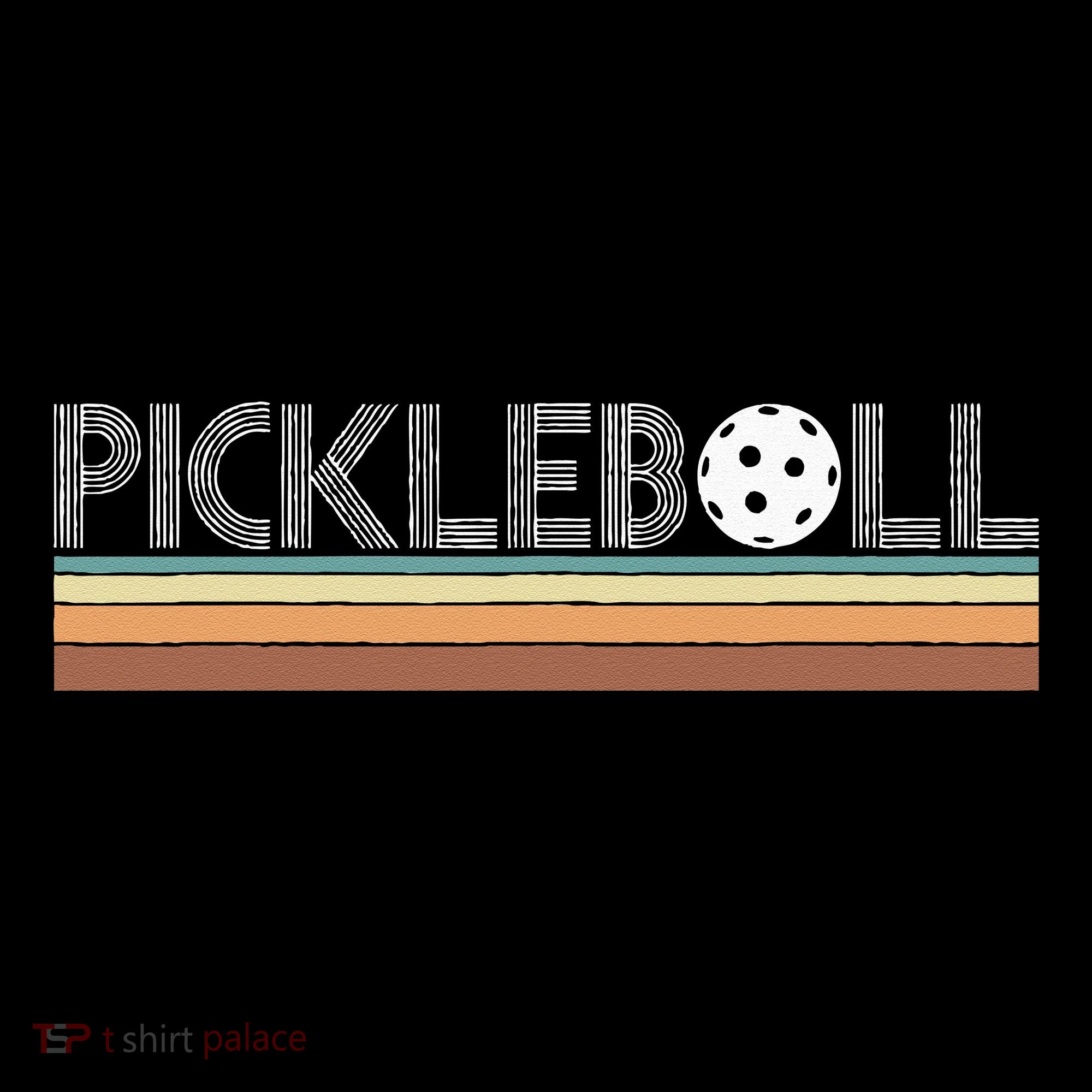Vintage Retro Pickleball T-Shirt