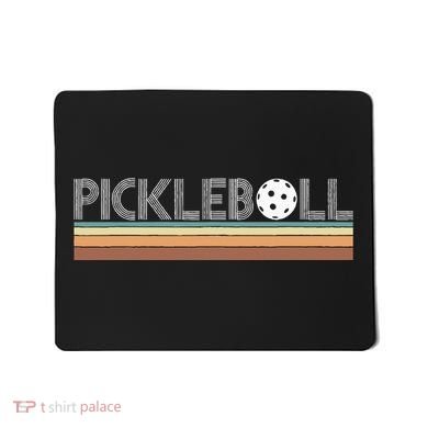 Vintage Retro Pickleball Mousepad