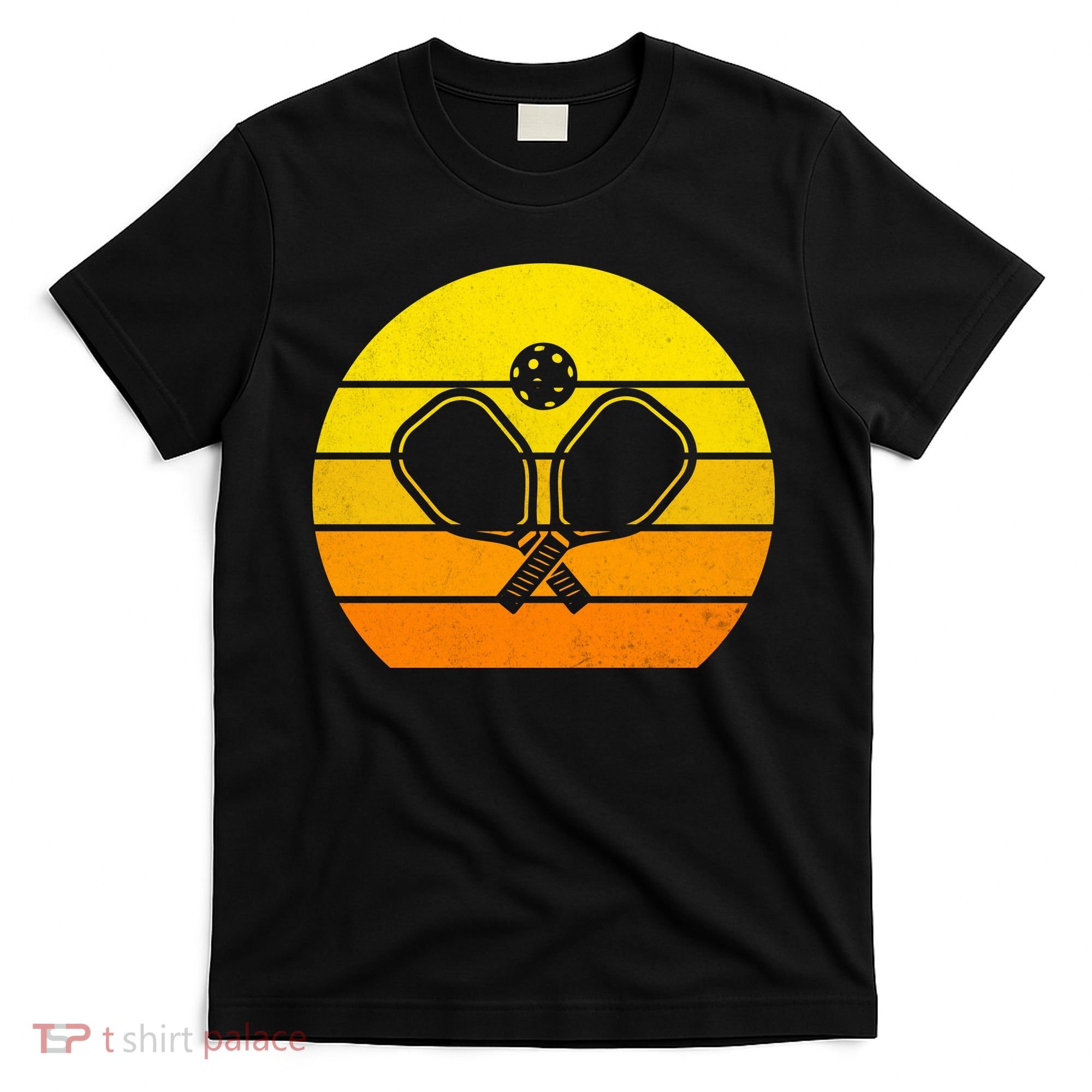 Vintage Retro Pickleball T-Shirt