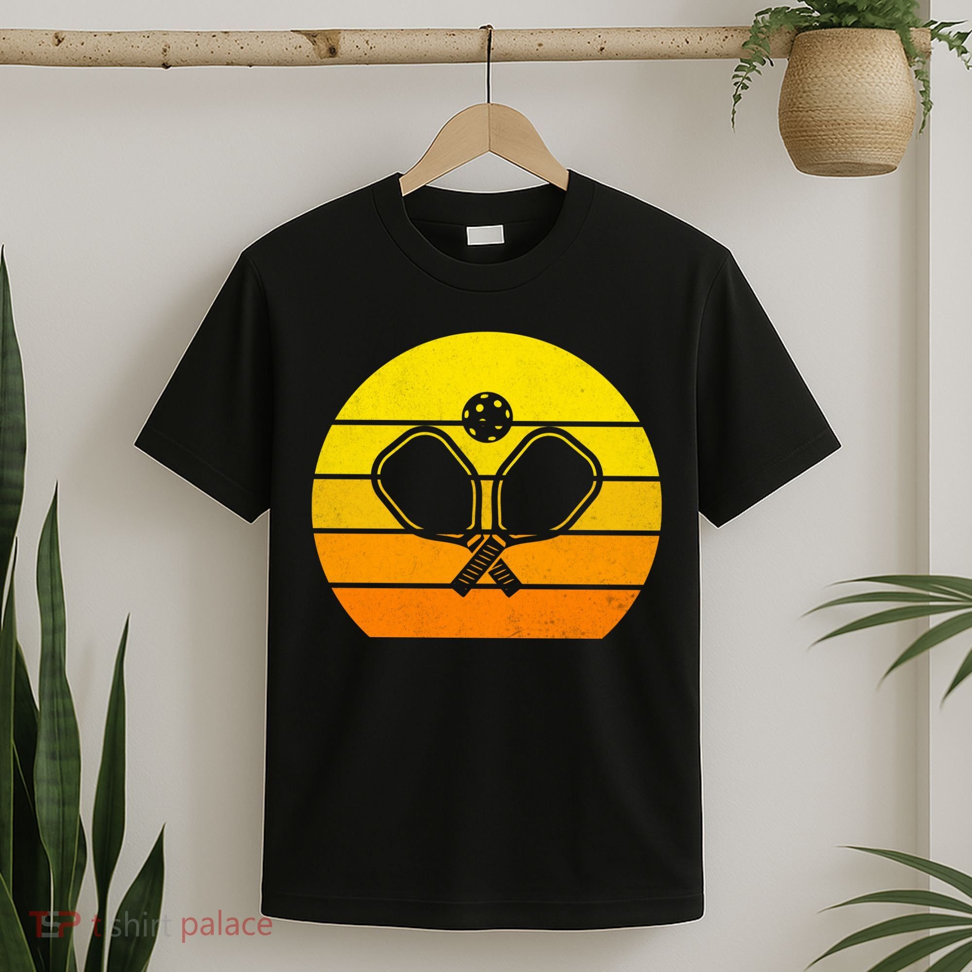Vintage Retro Pickleball T-Shirt