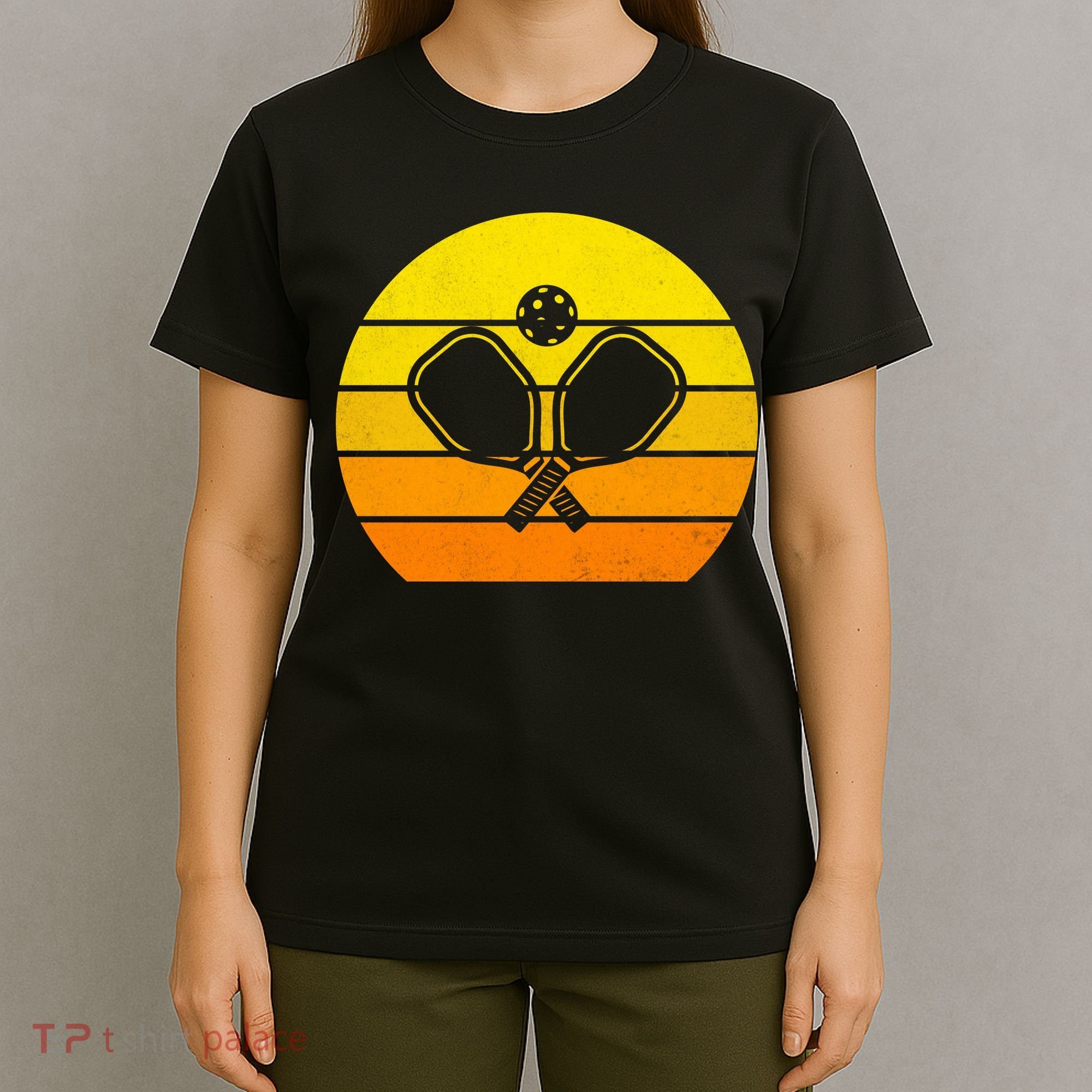 Vintage Retro Pickleball T-Shirt