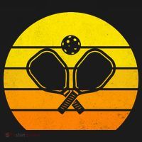 Vintage Retro Pickleball T-Shirt thumb 7