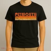 Vintage Retro Plymouth MA T-Shirt thumb 3