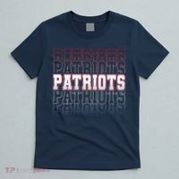 Vintage Retro Patriots Football  T-Shirt thumb 5