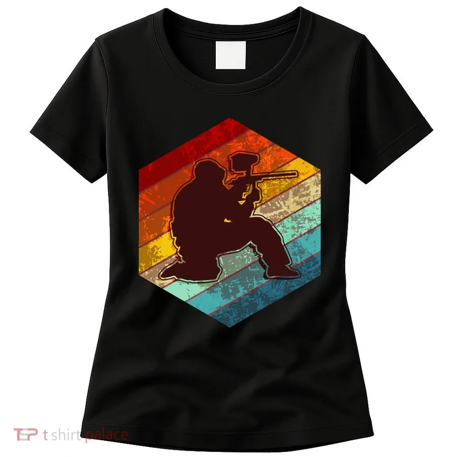 Vintage Retro Paintballer Women's T-Shirt