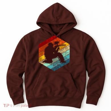 Vintage Retro Paintballer Hoodie