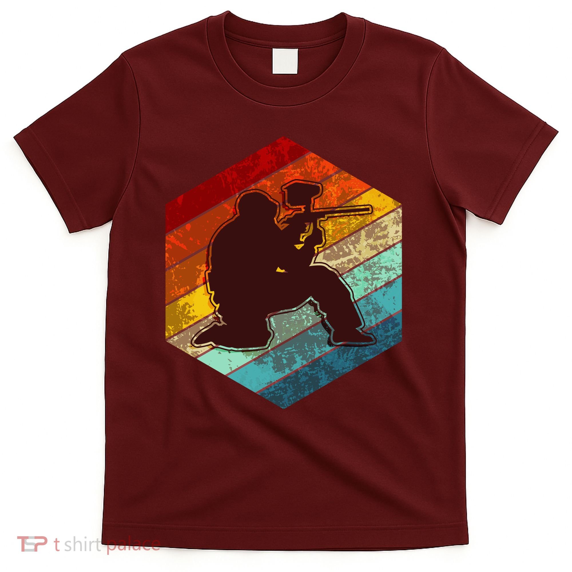 Vintage Retro Paintballer T-Shirt