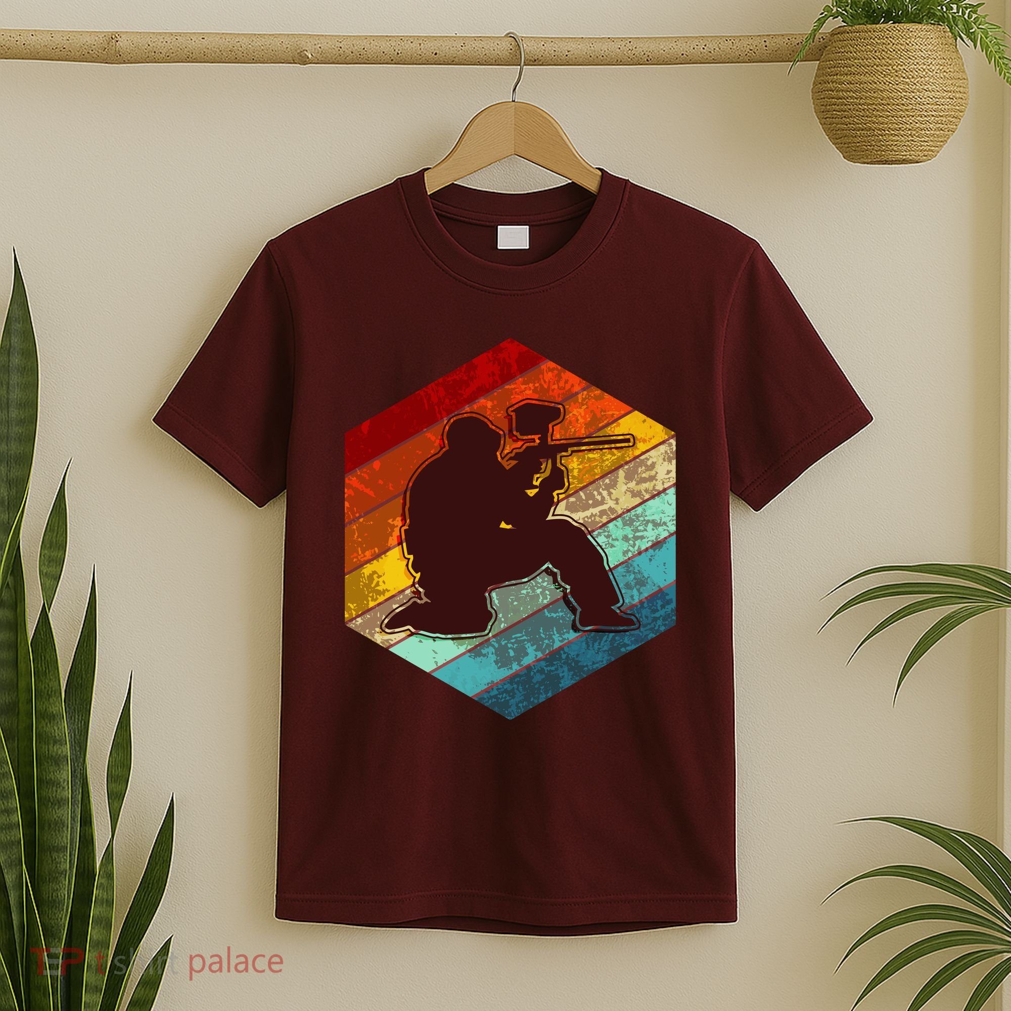 Vintage Retro Paintballer T-Shirt