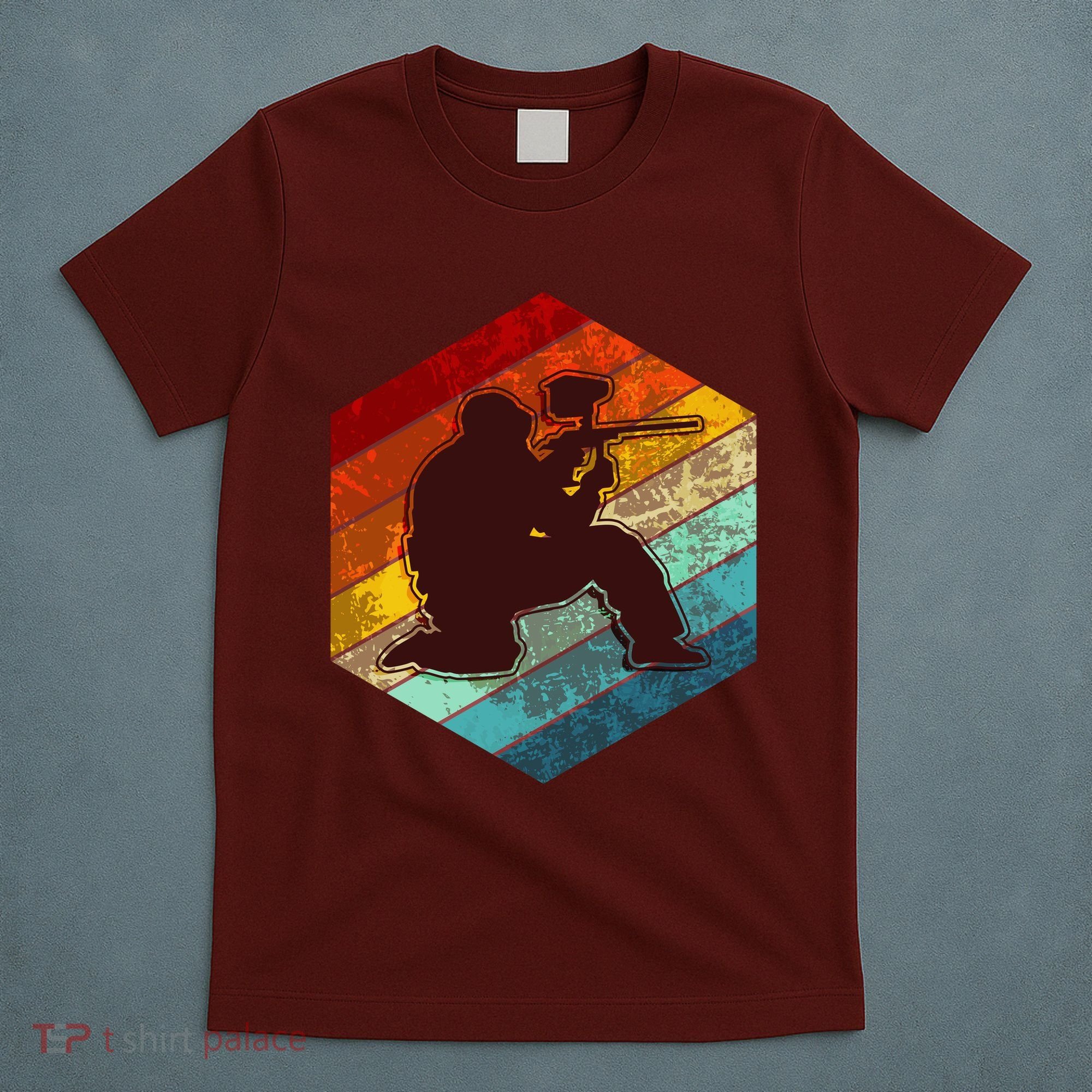 Vintage Retro Paintballer T-Shirt