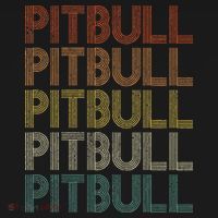 Vintage Retro Pitbull T-Shirt thumb 7