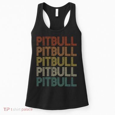 Vintage Retro Pitbull Women's Tank Top