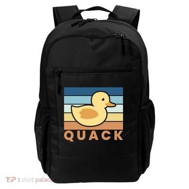 Vintage Retro Quack Rubber Duck Gift Backpack