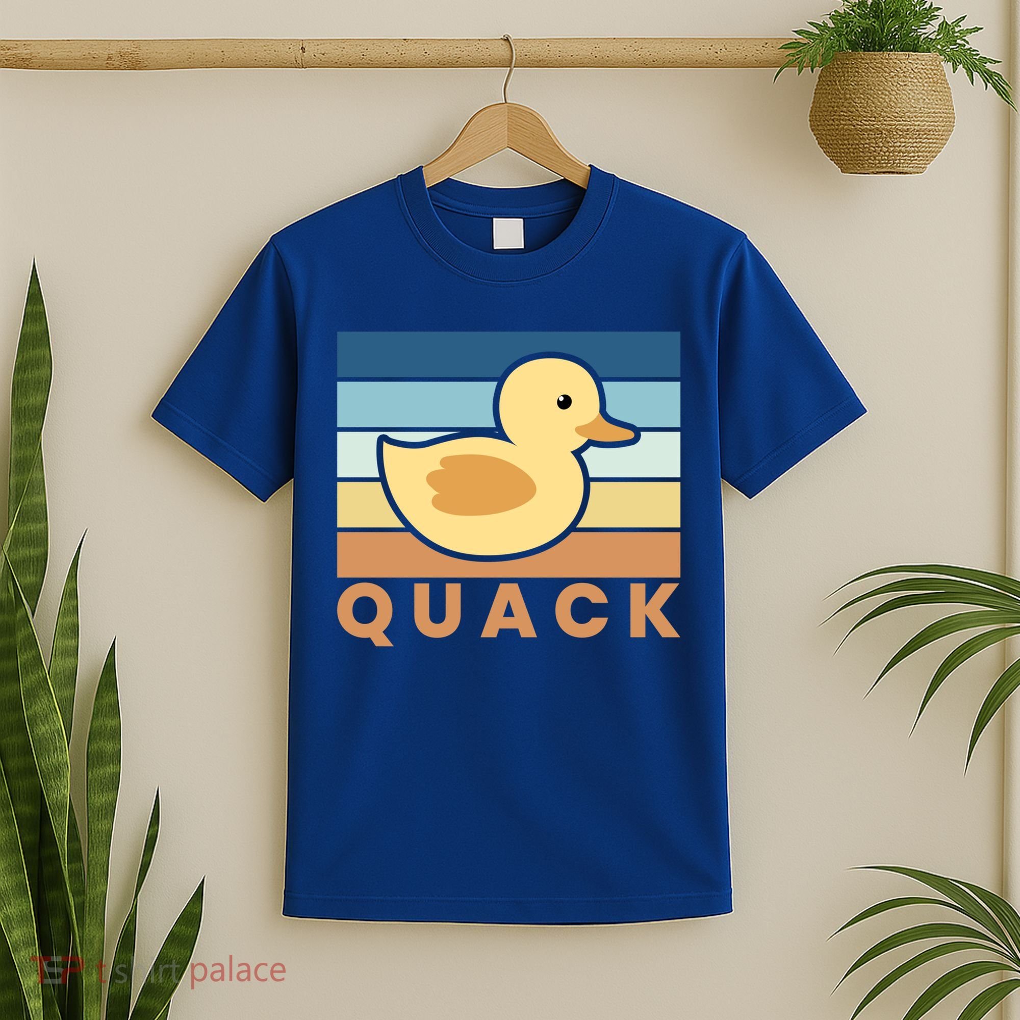 Vintage Retro Quack Rubber Duck Gift T-Shirt