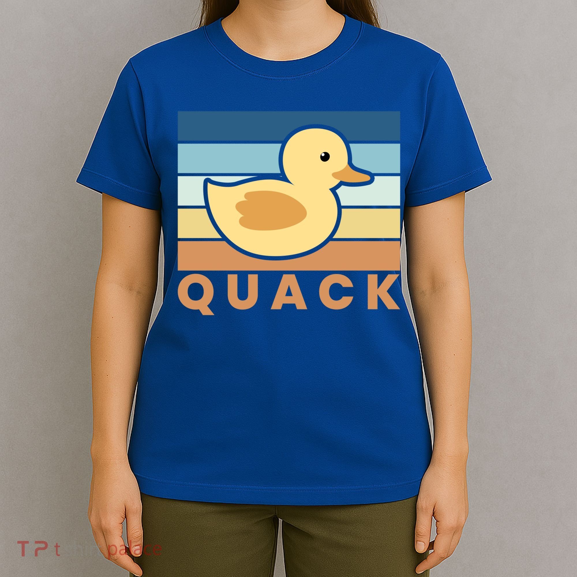 Vintage Retro Quack Rubber Duck Gift T-Shirt