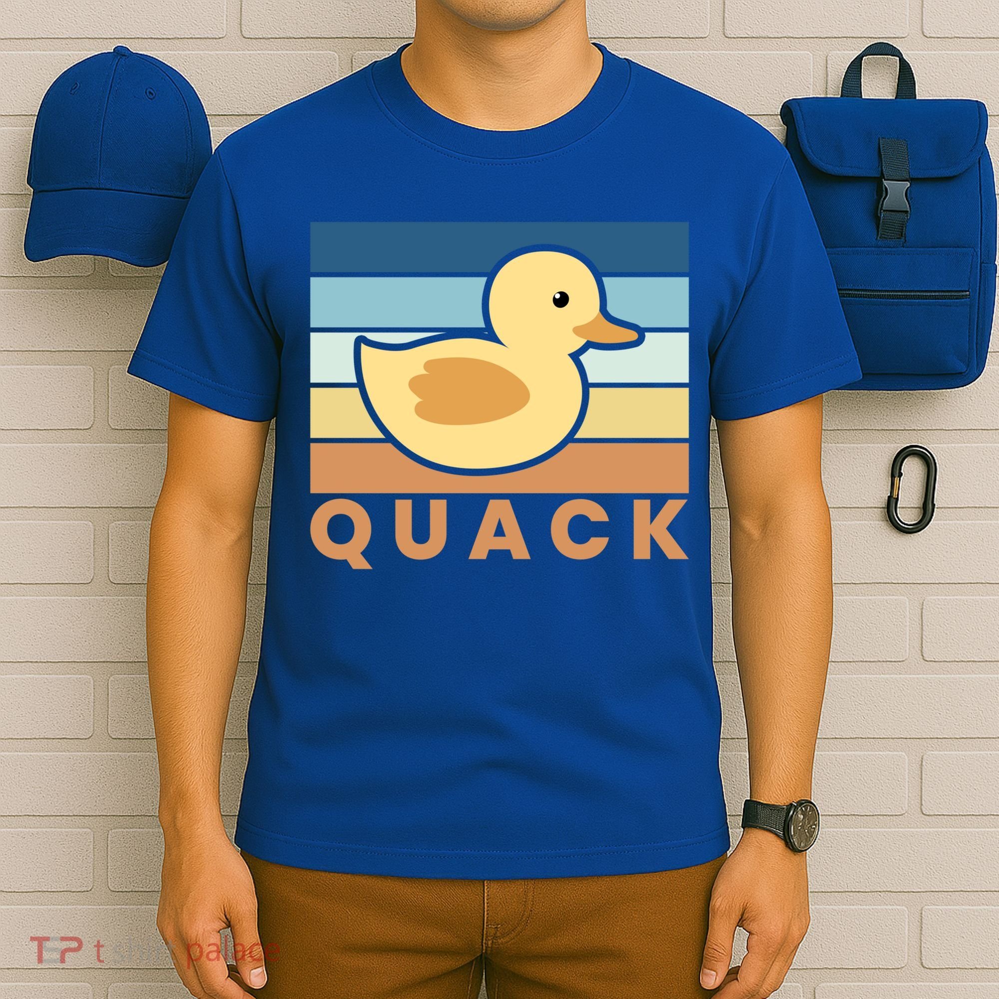 Vintage Retro Quack Rubber Duck Gift T-Shirt