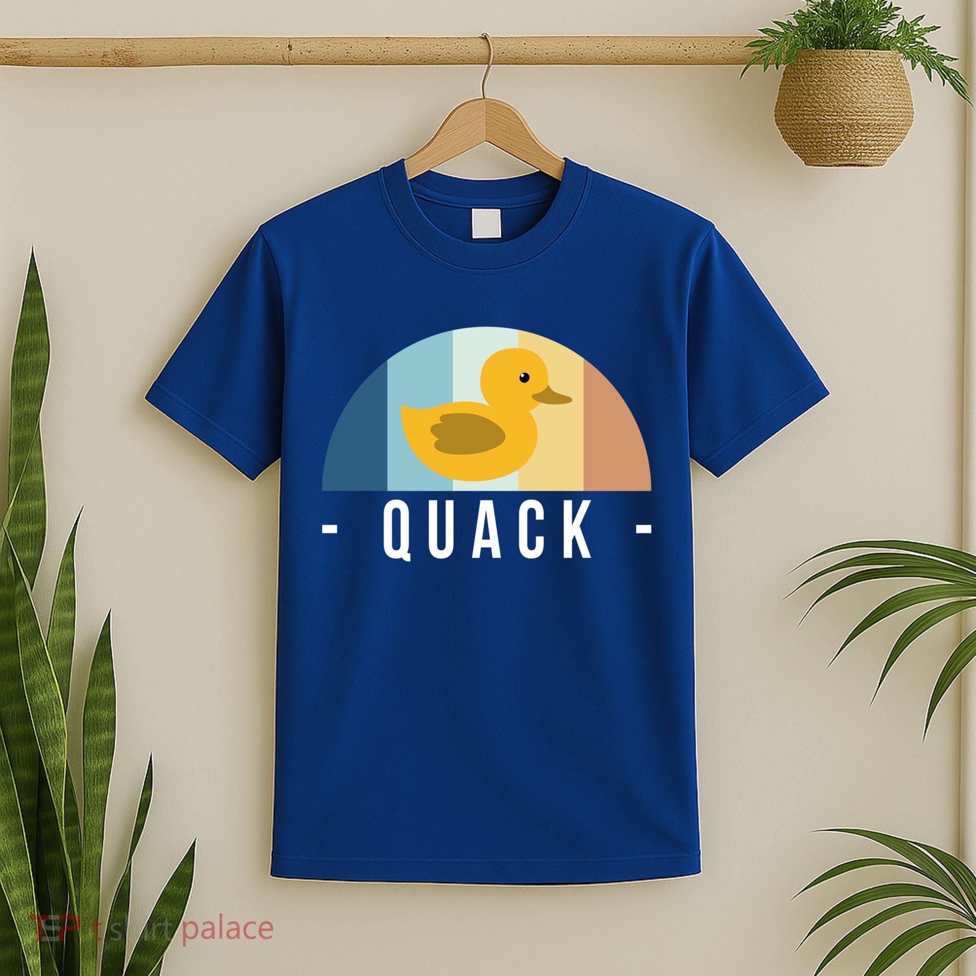 Vintage Retro Quack Rubber Duck Great Gift T-Shirt