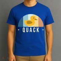 Vintage Retro Quack Rubber Duck Great Gift T-Shirt thumb 3