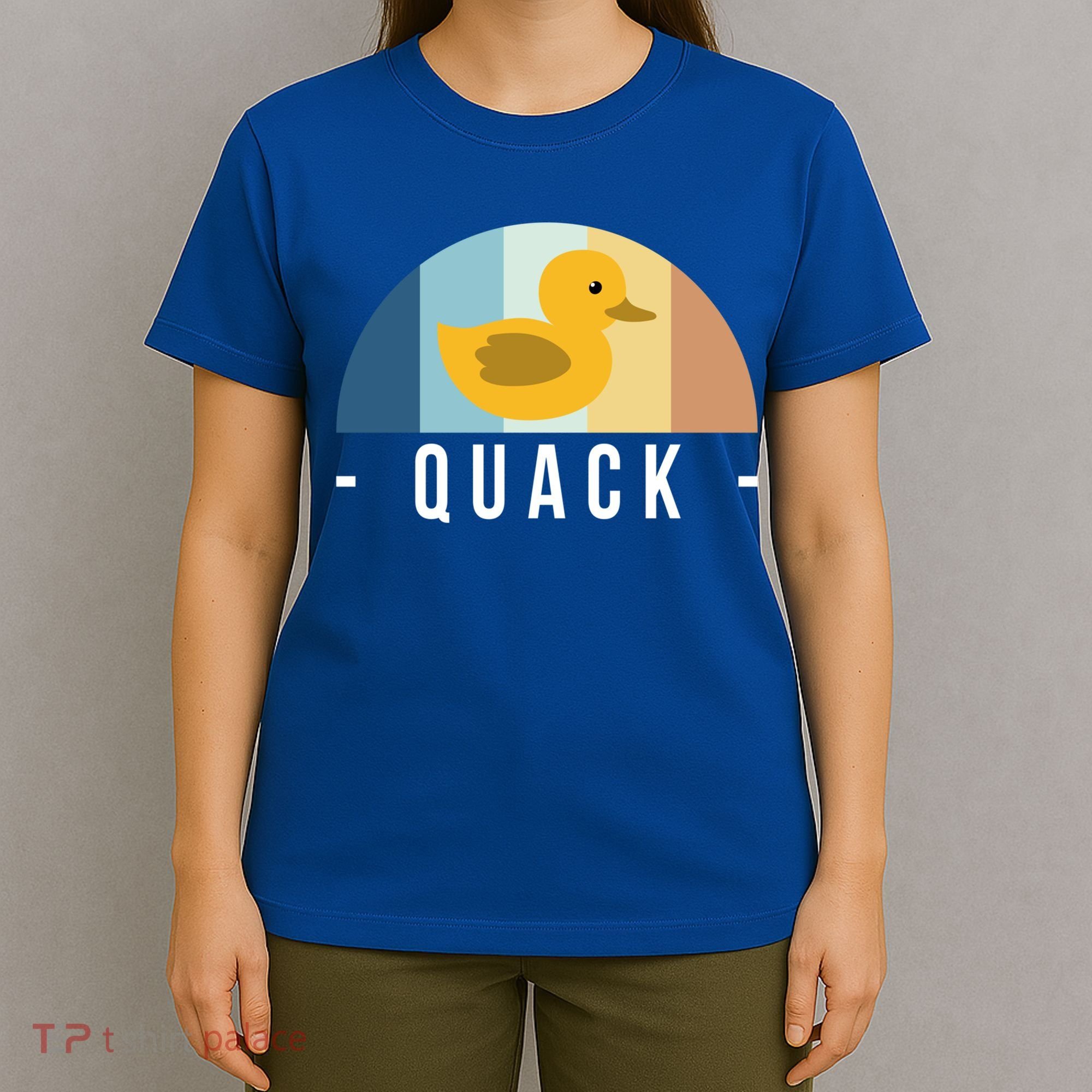 Vintage Retro Quack Rubber Duck Great Gift T-Shirt