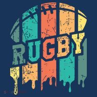 Vintage Retro Rugby Player Rugby Fan Rugby Coach T-Shirt thumb 7