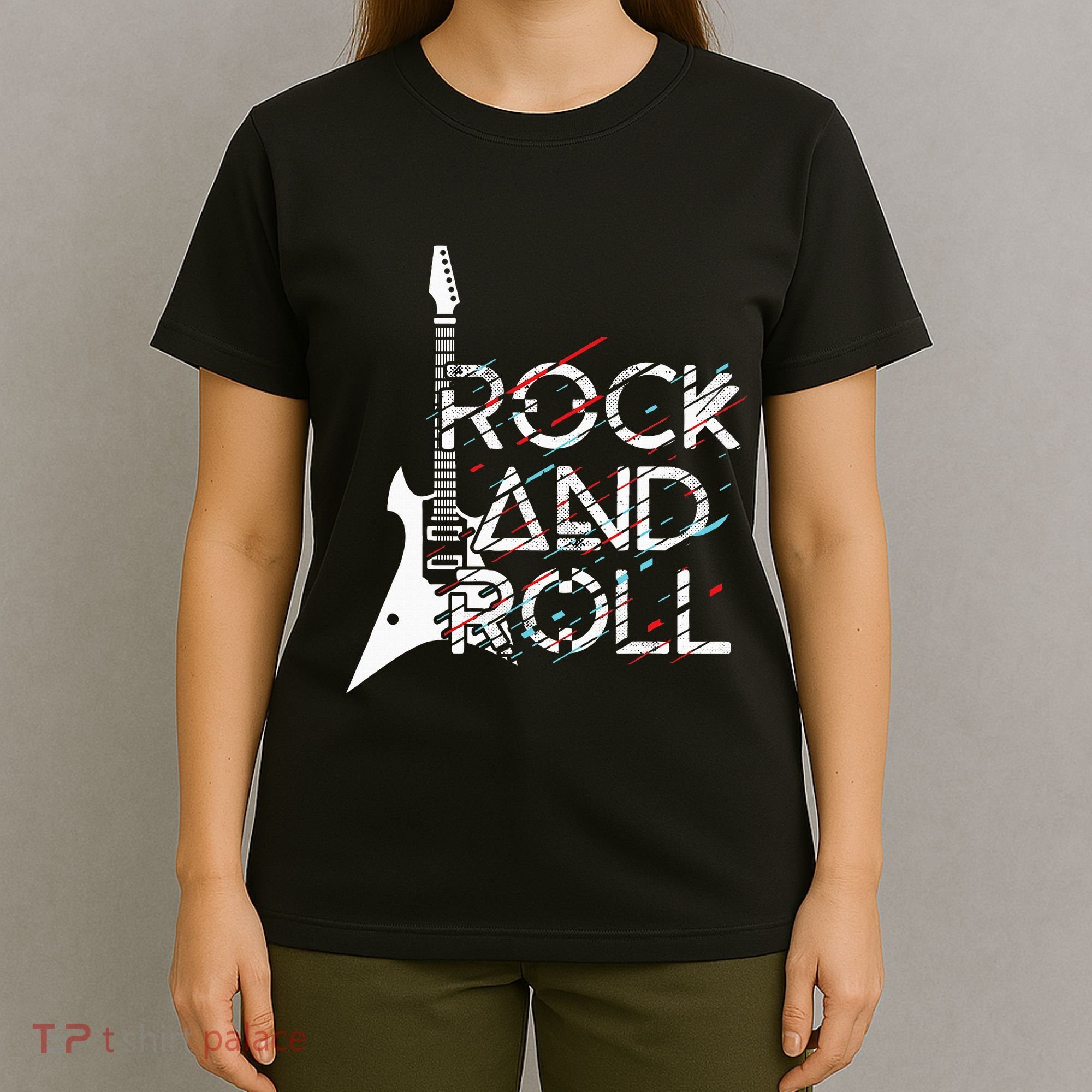Vintage Retro Rock And Roll T-Shirt