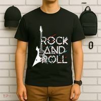 Vintage Retro Rock And Roll T-Shirt thumb 6