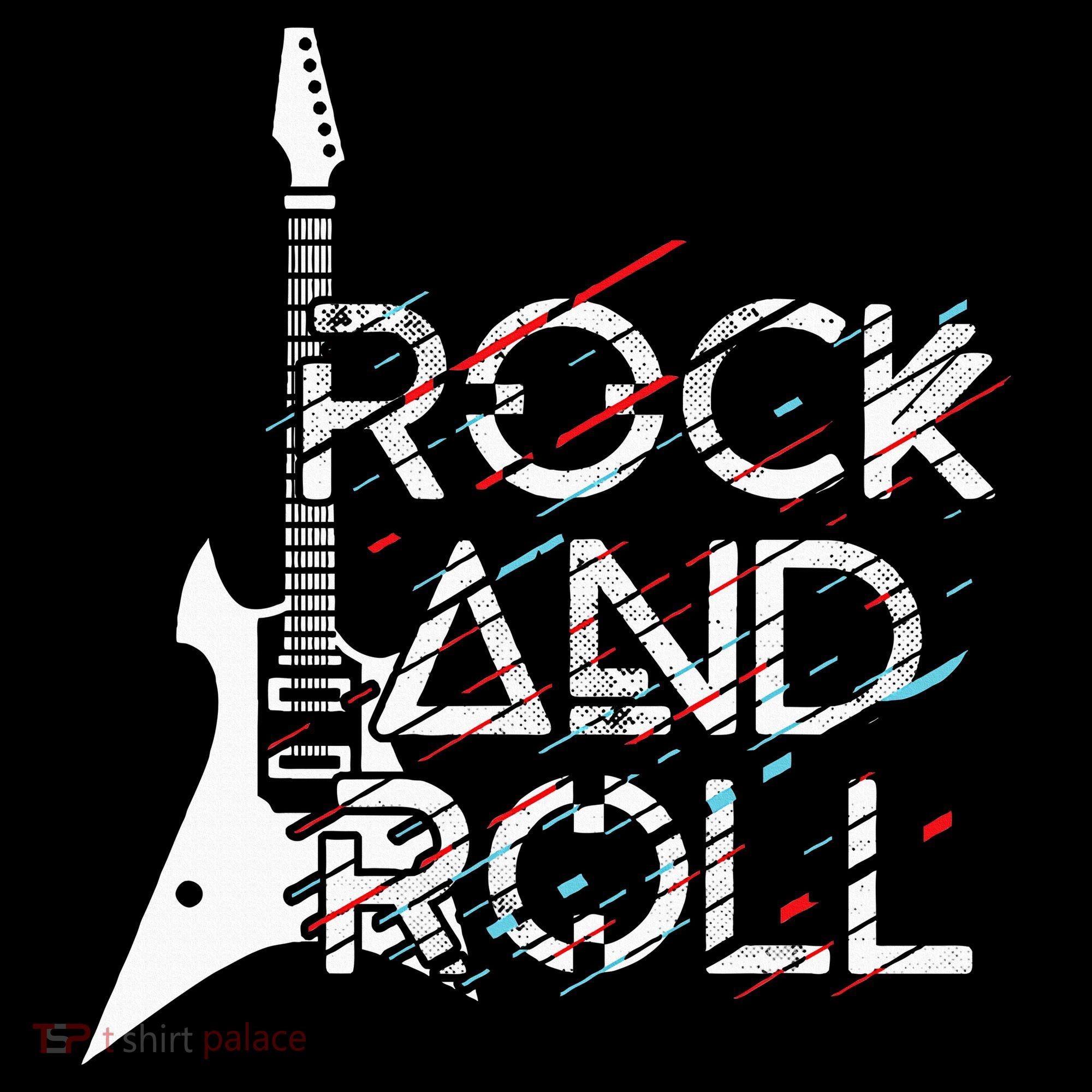 Vintage Retro Rock And Roll T-Shirt
