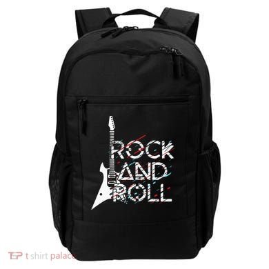 Vintage Retro Rock And Roll Backpack