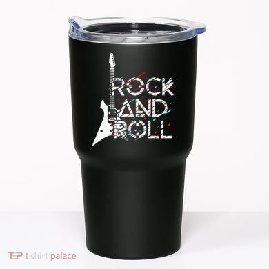 Vintage Retro Rock And Roll Tumbler