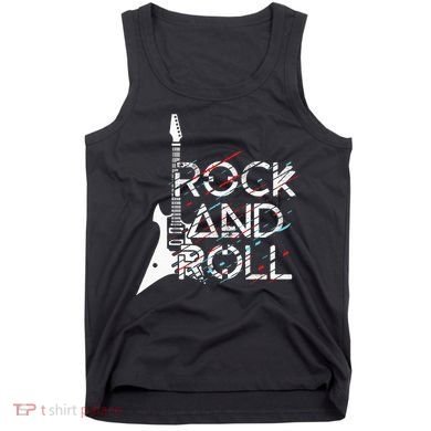 Vintage Retro Rock And Roll Tank Top