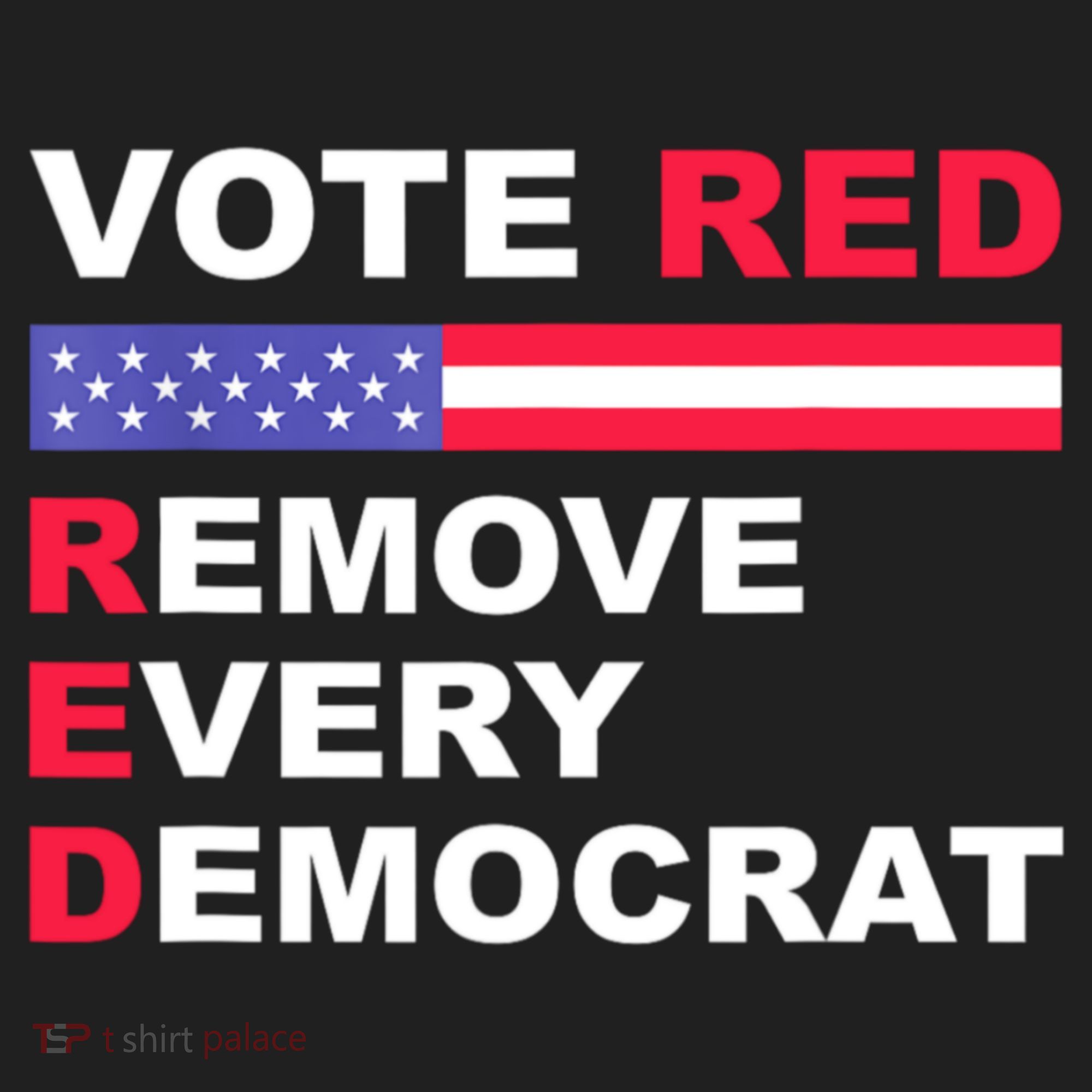 Vote Red Remove Every Democrat Conservatives Pro Republican Beanie