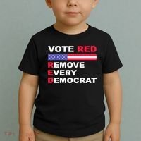 Vote Red Remove Every Democrat Conservatives Pro Republican Toddler T-Shirt thumb 2