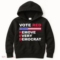 Vote Red Remove Every Democrat Conservatives Pro Republican Kids Hoodie thumb 0
