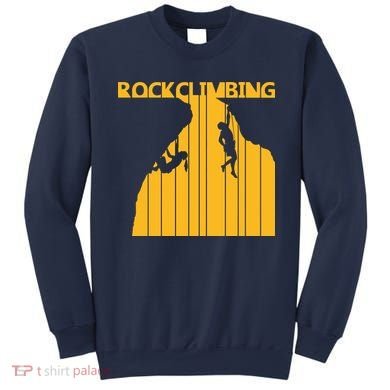 Vintage Retro Rock Climbing Gift Sweatshirt