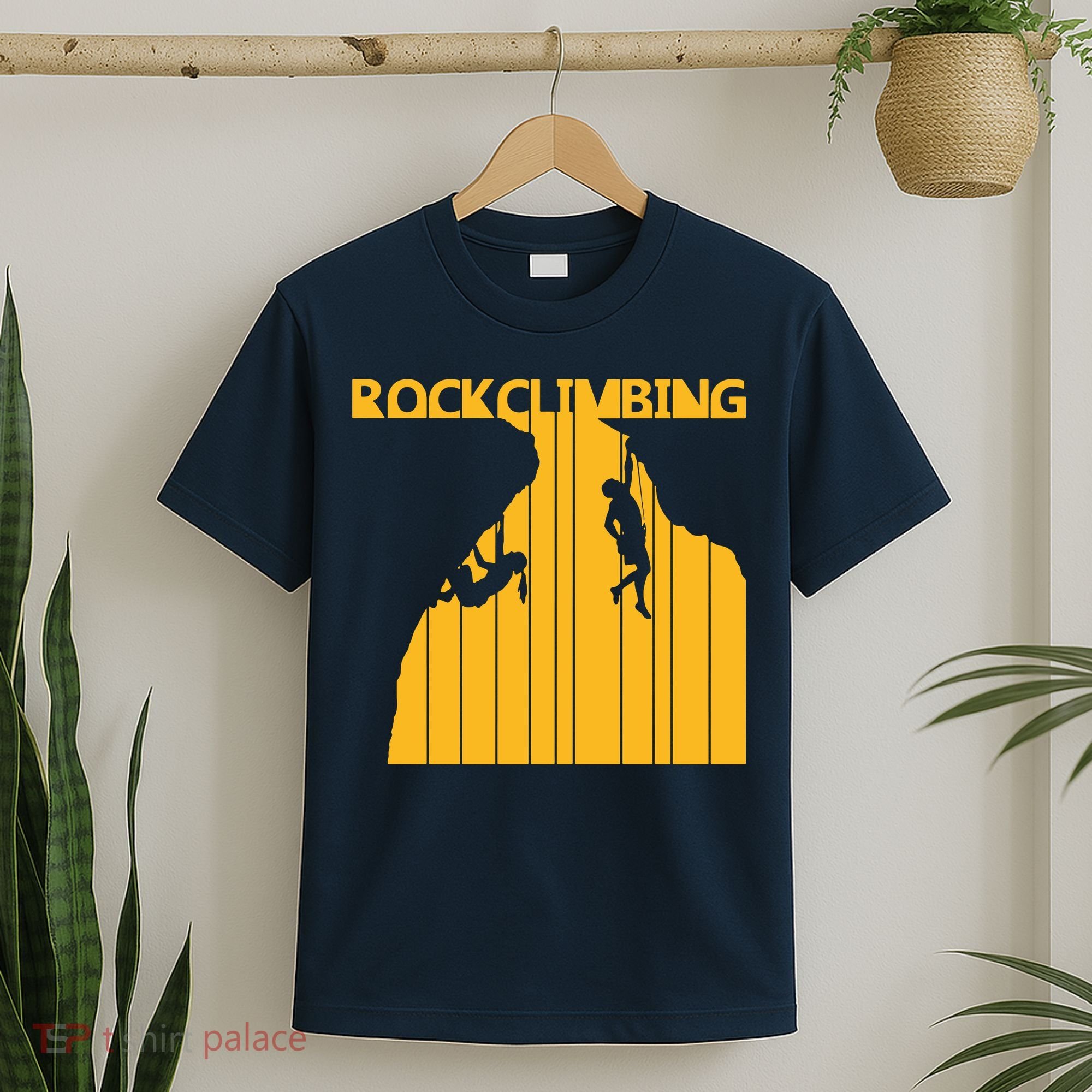 Vintage Retro Rock Climbing Gift T-Shirt
