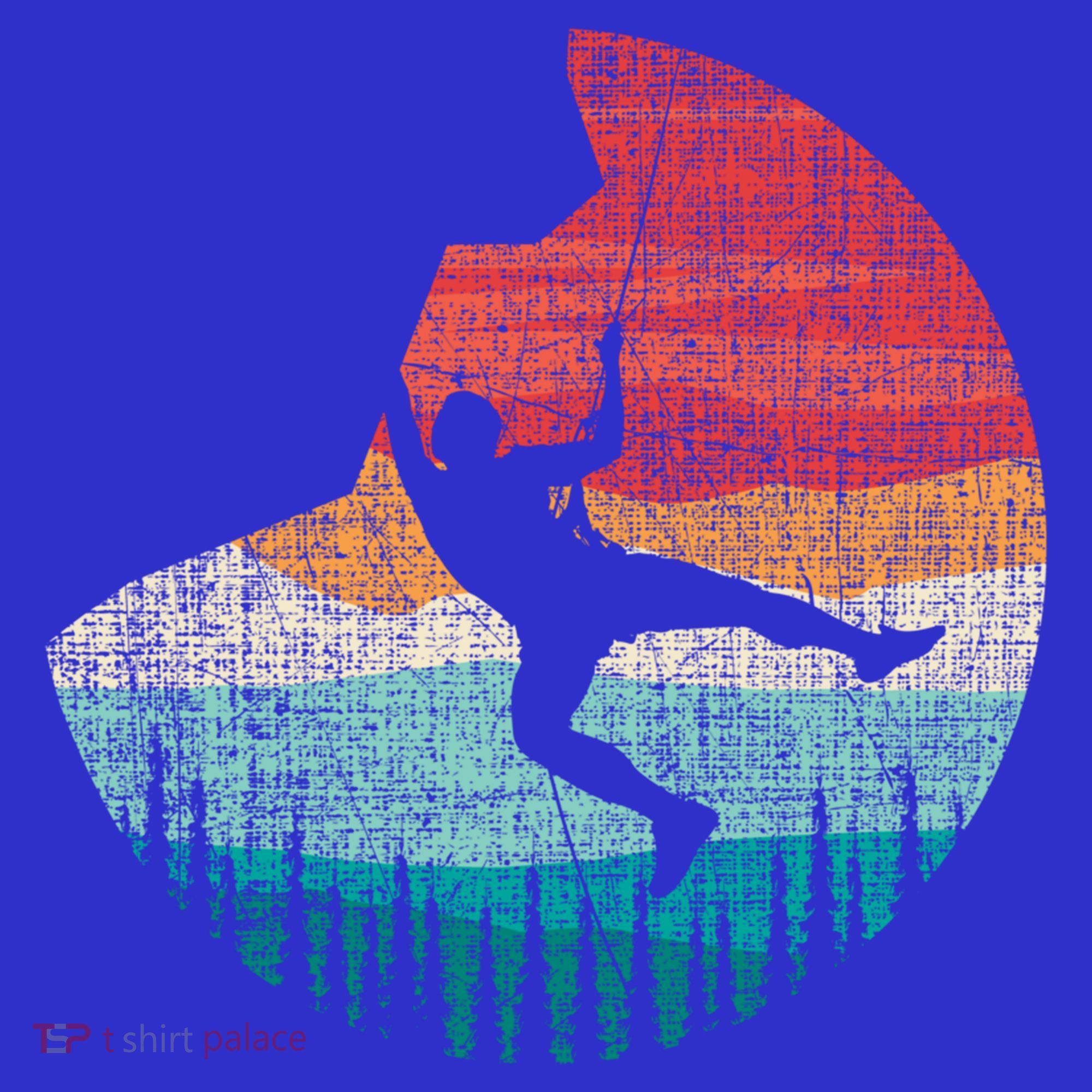 Vintage Retro Rock Climber And Rock Climbing Gift T-Shirt