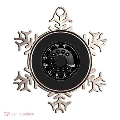 Vintage Retro Rotary Phone Dial Ornament