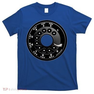 Vintage Retro Rotary Phone Dial T-Shirt