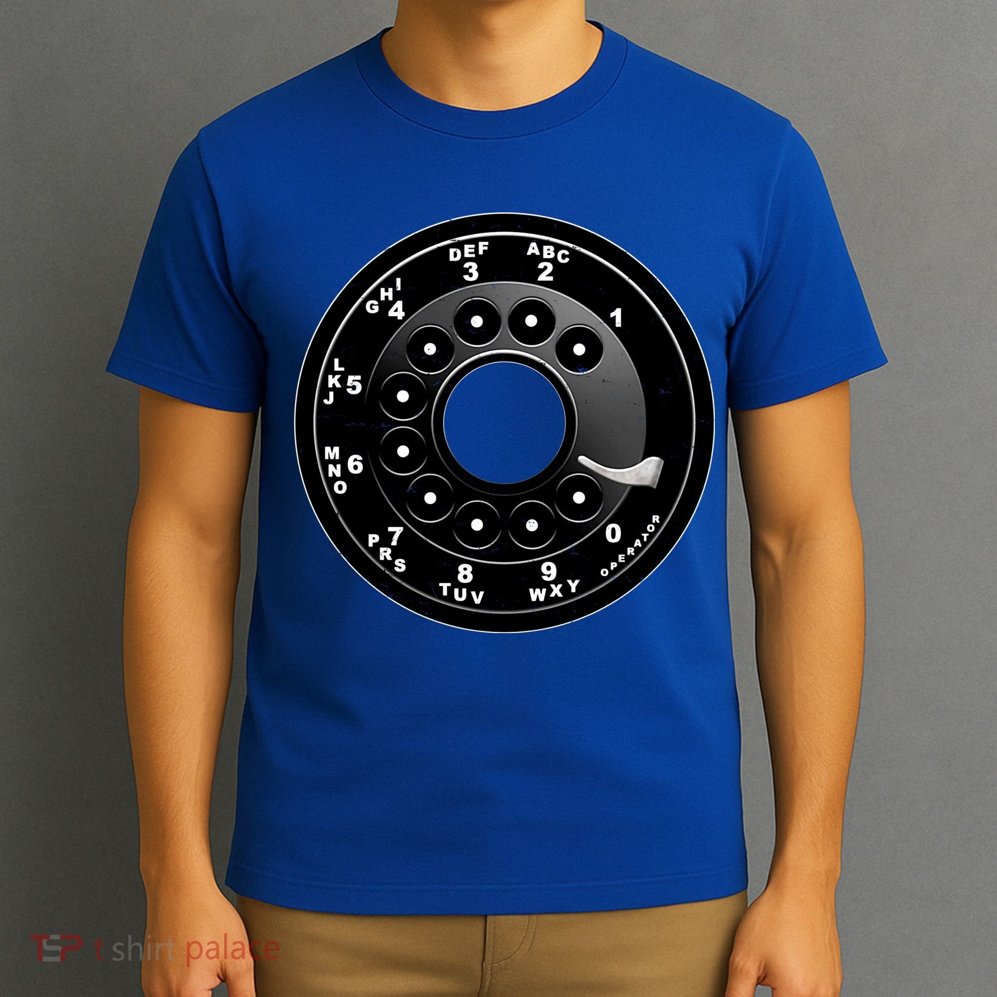 Vintage Retro Rotary Phone Dial T-Shirt