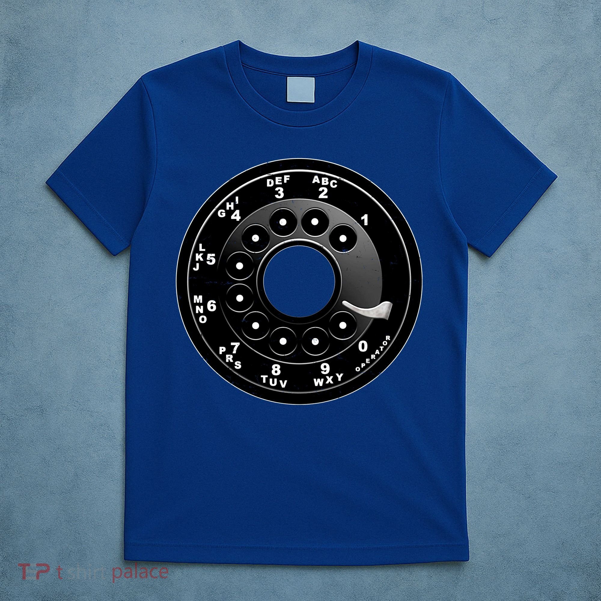 Vintage Retro Rotary Phone Dial T-Shirt